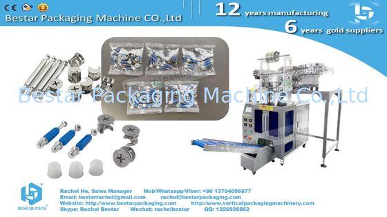 Hardware Counting packaging machine with 3 bowls