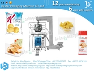 PE film automatic weighing and packing machine for granule snack biscuit