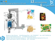 Full automatic grain snack biscuit packing machine with weigher and Z elevator