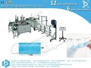 High efficiency mask machine in China, fully automatic making 3-layers medical mask
