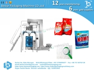 How to pack wash powder pouch with spoon, Bestar detergent packing machine