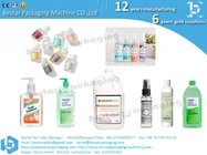 Chinese manufacturer hand sanitizer small bottle packing labeling machine