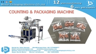 Bathroom accessories mixing hardware packaging machine by counting