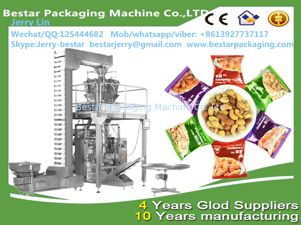 Pistachio nuts automatic vertical packaging machines Bestar packagingBSTV-420CZ 100g,200g,300g, 500g,800g,1KG,2KG,2.5KG
