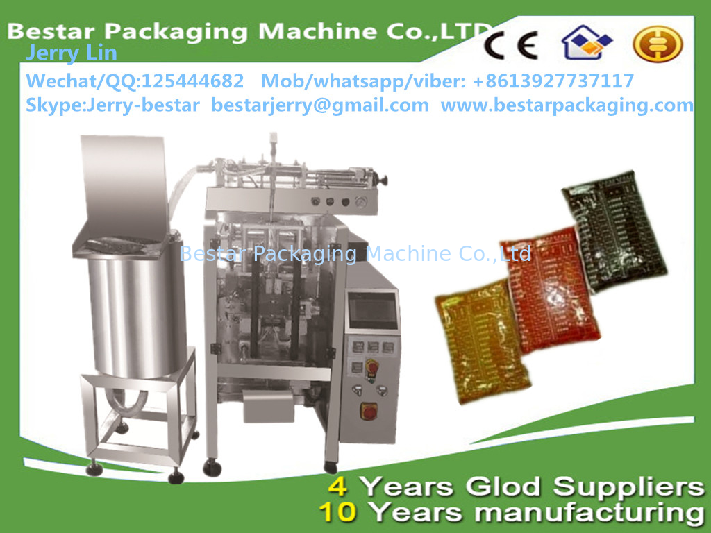 Automatic Liquid Sauce Packaging Machine bestar packaging machine