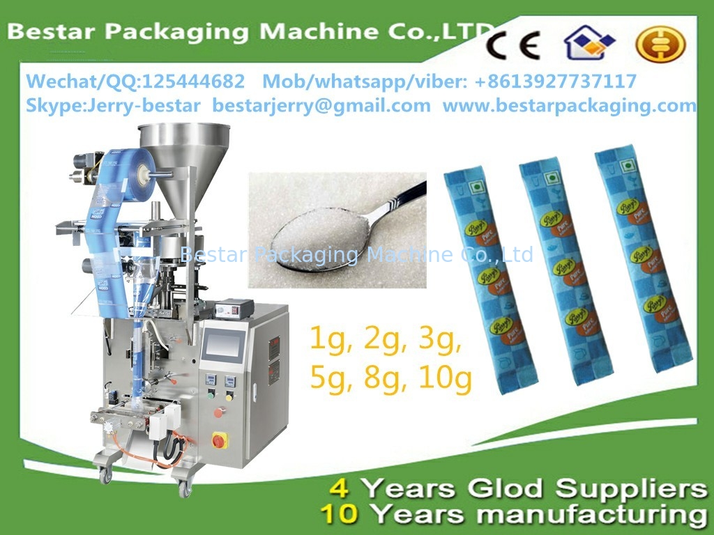 Automatic Sugar Salt Snacks Powder Stick Bag Small Packaging Machine BSTV-160A