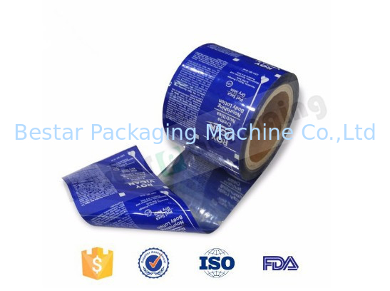 Hot laminated sachet shampoo packaging film &amp;bestar packaging machine