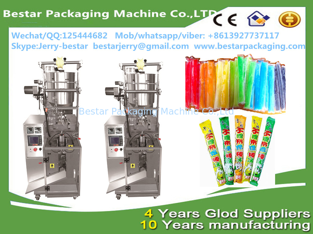 Automatic ice pops,pouch filling machines vertical packing machine bestar packaging machine