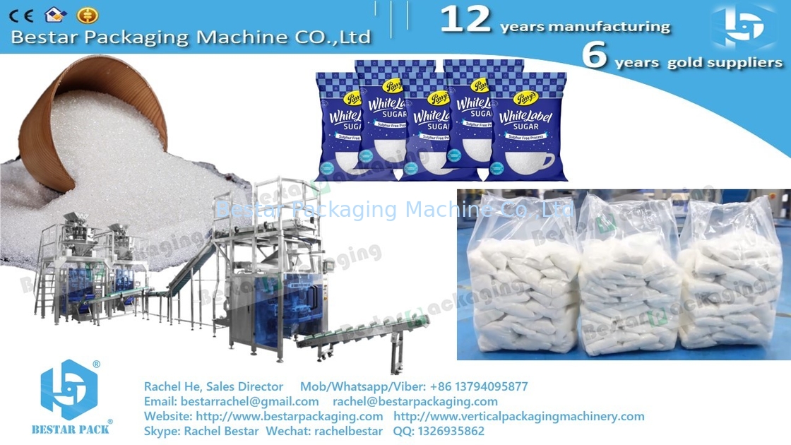 Multifunction small pouches into big pouch automatic packing machine