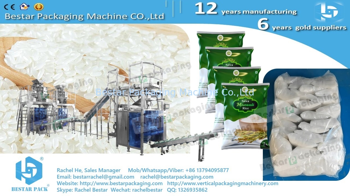 Big Pouch Stacker Packing Machine For Stacking Various Small Bags