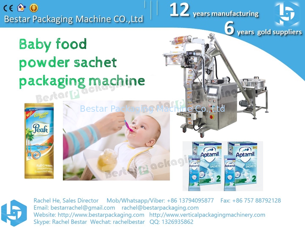 Baby Food Powder Small Sachet Packing Machine BSTV-160F