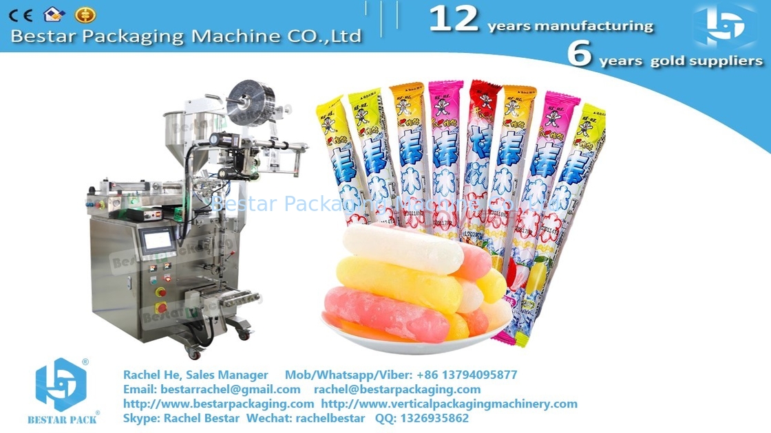Ice lolly color printing film packaging machine BSTV-160S