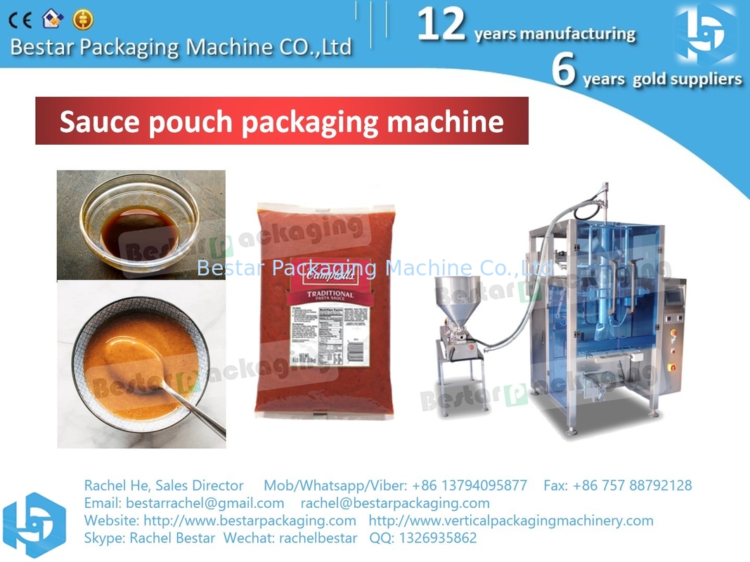 1KG Sauce pouch packaging machine BSTV-550P