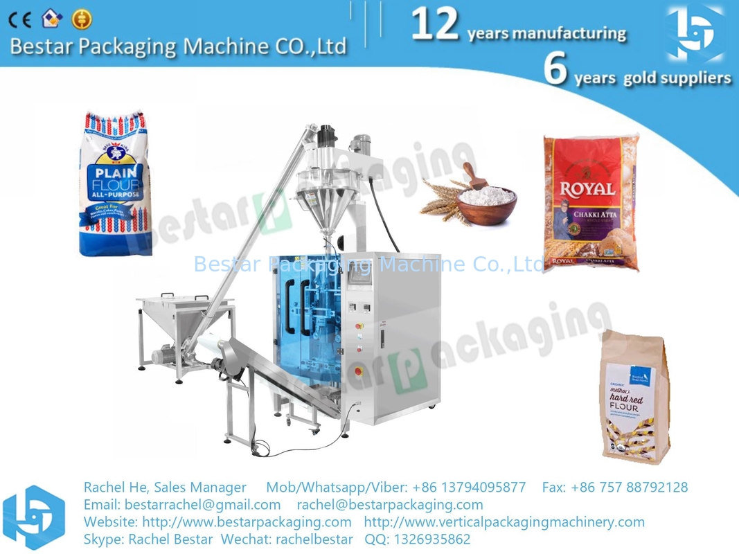New design automatic powder packing machine for bread flour wheat flour