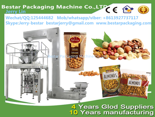 Automatic potato chips Packing Machine with Nitrogen Flushing Bestar packaging