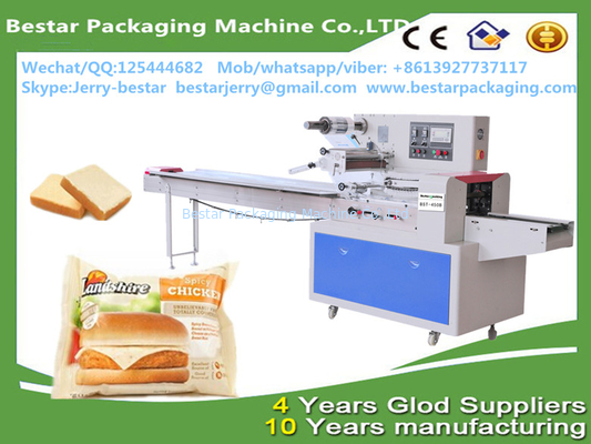 Cake Cookies French Bread Chocolates Pillow Packing Machine bestar packaging machineBST-450B