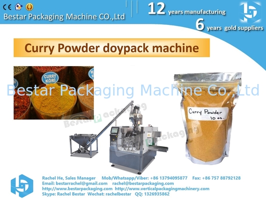 Curry powder zipper bag packaging machine